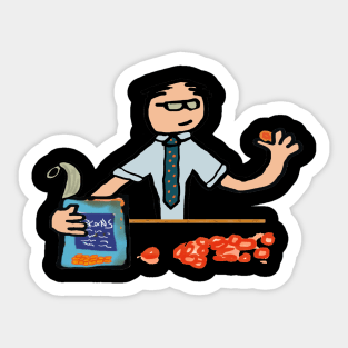 Accountant Bean Counter Sticker